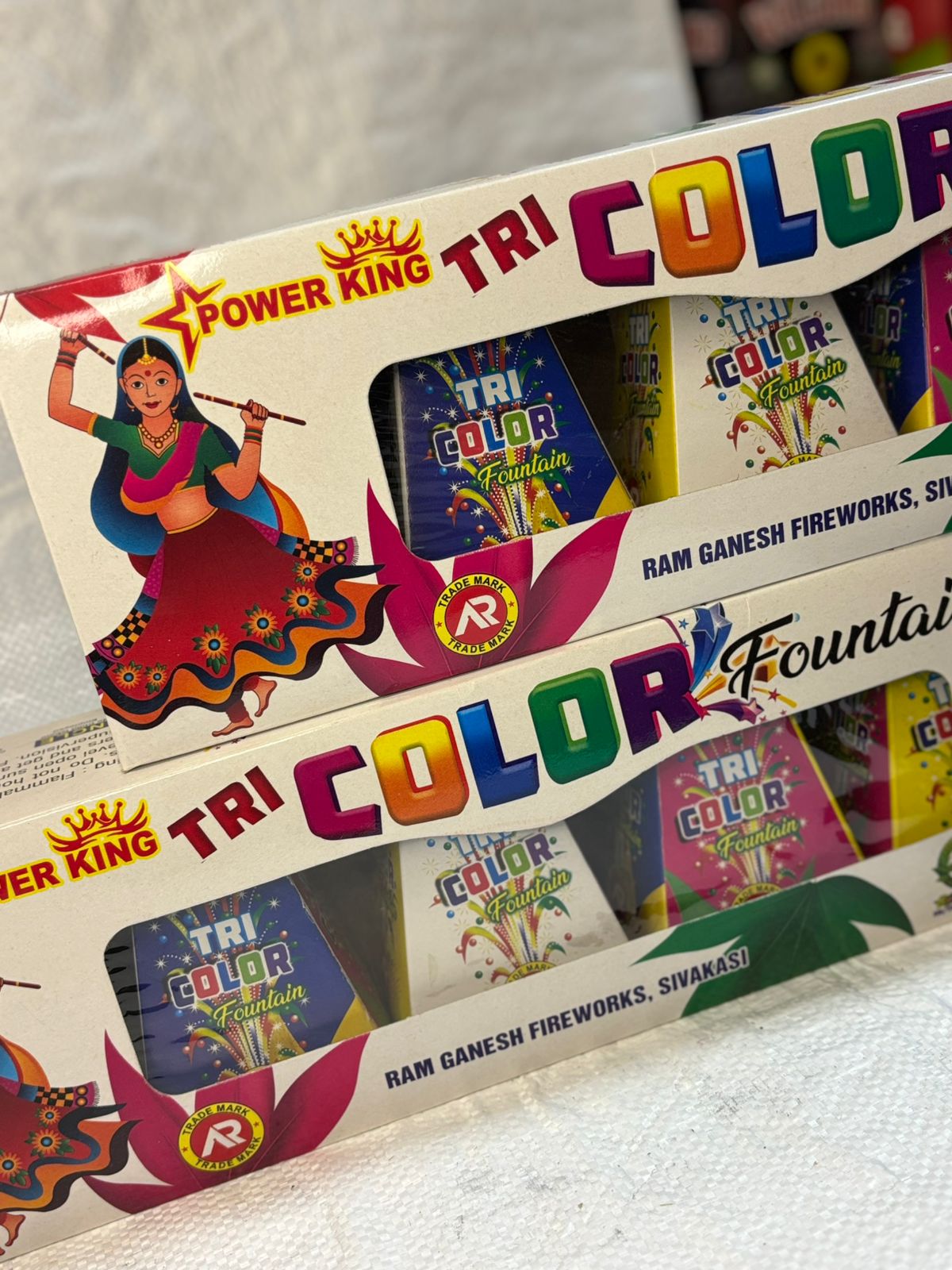 TRI COLOUR FOUNTAIN (5 PCS)